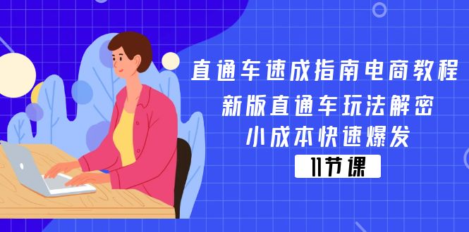 （11537期）直通车 速成指南电商教程：新版直通车玩法解密，小成本快速爆发（11节）-金鼎聊项目