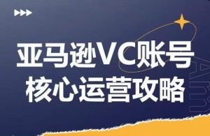 亚马逊VC账号核心玩法解析，实战经验拆解产品模块运营技巧，提升店铺GMV，有效提升运营利润-金鼎聊项目