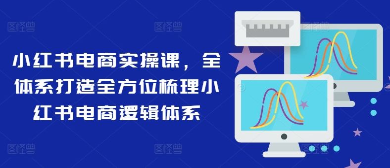 小红书电商实操课,全体系打造全方位梳理小红书电商逻辑体系-金鼎聊项目
