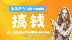 法国闲鱼Leboncoin跨境电商教程：环境邮箱电话解决产品上传及流量，悄悄赚钱-金鼎聊项目