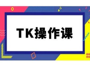 TK操作课，tiktok跨境电商教程(更新中)-金鼎聊项目
