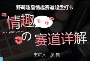 比高社群:情趣赛道训练营,野萌趣品情趣赛道起盘打卡,市场刚需项目-金鼎聊项目