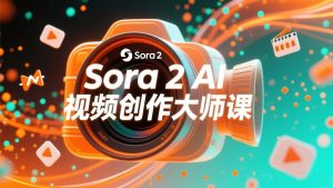 如何利用Sora 2创建流行AI人工智能视频大师班教程:掌握创作全流程,产出百万播放内容-金鼎聊项目