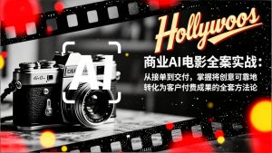 商业AI电影全案实战：从接单到交付，掌握将创意可靠地转化为客户付费成果的全套方法论-金鼎聊项目