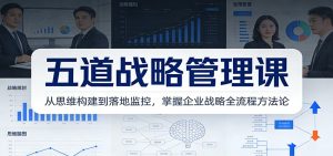 五道战略管理课：从思维构建到落地监控，掌握企业战略全流程方法论-金鼎聊项目