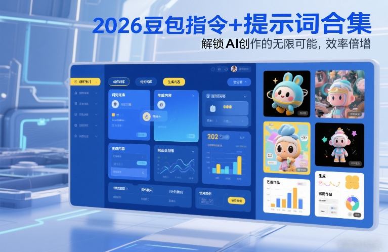 2026豆包指令+提示词合集，解锁AI创作的无限可能，效率倍增-金鼎聊项目