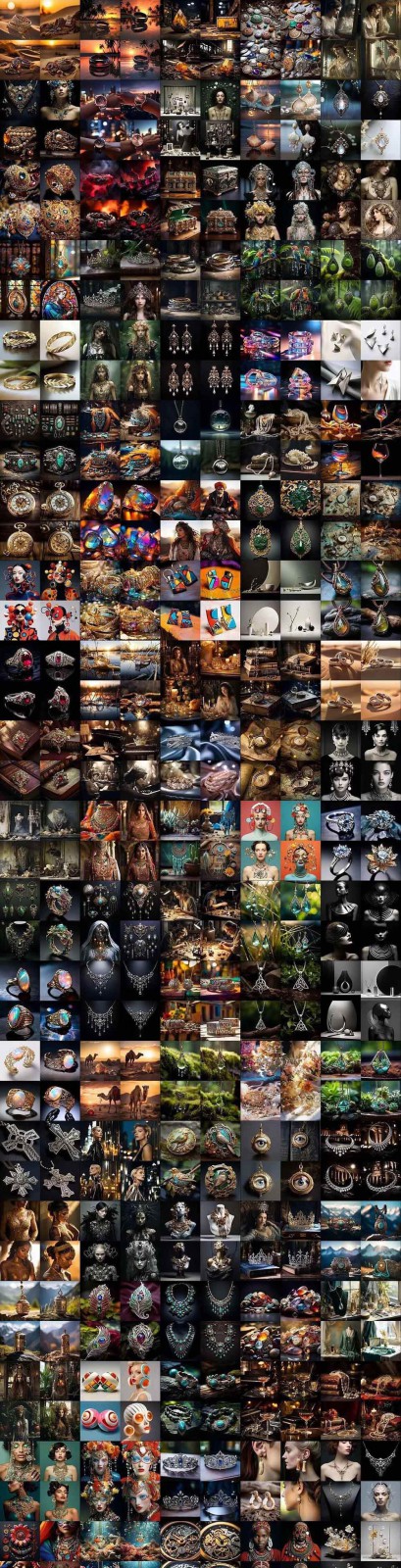 图片[7]-463个Midjourney珠宝摄影提示词：覆盖全品类珠宝，AI设计秒出专业效果-金鼎聊项目