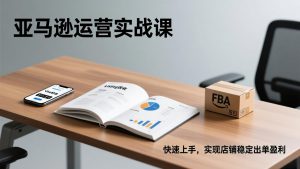 亚马逊运营实战课，Listing优化、Vine秒杀、FBA发货，快速上手，实现店铺稳定出单盈利-金鼎聊项目