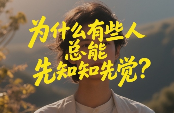 付费文章：为什么有些人总能先知先觉？-金鼎聊项目