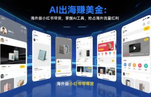 AI出海賺美金：海外版小红书带货，掌握AI工具，抢占海外流量红利(更新2026)-金鼎聊项目