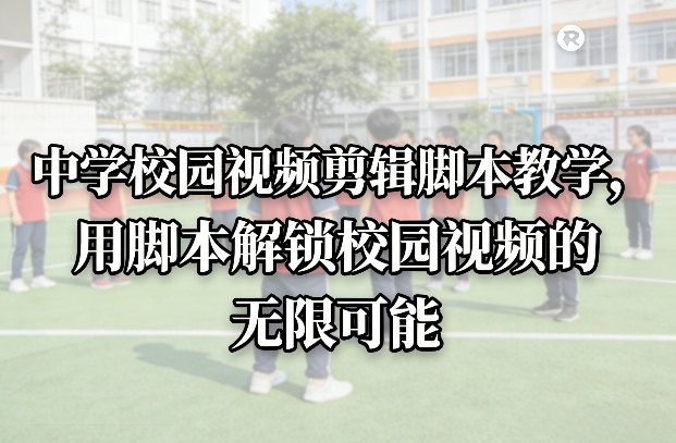 中学校园视频剪辑脚本教学，用脚本解锁校园视频的无限可能-金鼎聊项目