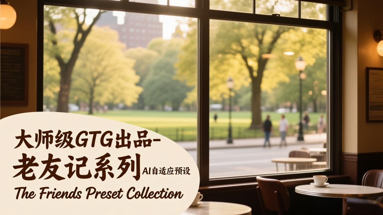 大师级GTG出品-老友记系列AI自适应预设The Friends Preset Collection-金鼎聊项目