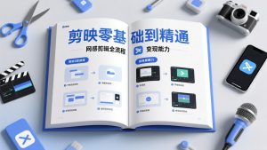 剪映零基础也能快速上手，从入门到精通掌握网感剪辑全流程，掌握能直接变现的剪辑能力-金鼎聊项目