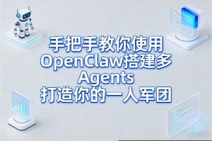 手把手教你使用OpenClaw搭建多Agents打造你的一人军团-金鼎聊项目