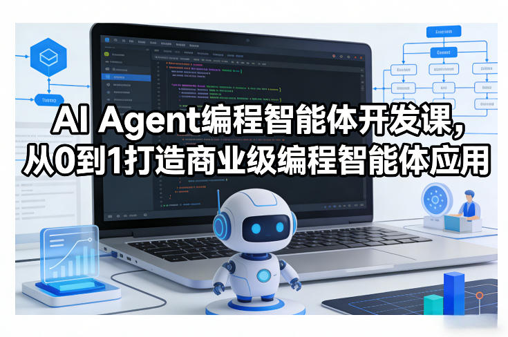 AI Agent编程智能体开发课，从0到1打造商业级编程智能体应用-金鼎聊项目
