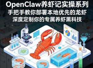OpenClaw养虾记实操系列，手把手教你部署本地优先的龙虾，深度定制你的专属养虾黑科技(更新)-金鼎聊项目