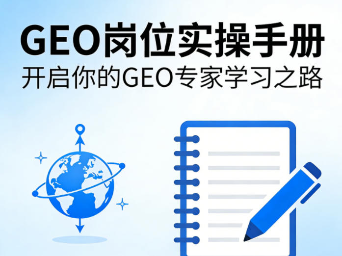 GEO岗位实操手册，开启你的GE0专家学习之路-金鼎聊项目