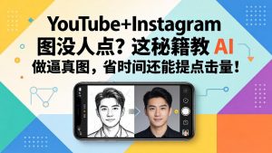 YouTube+Instagram图没人点？这秘籍教 AI 做逼真图，省时间还能提点击量-金鼎聊项目