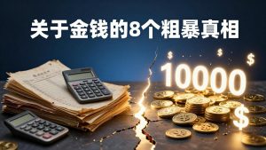 付费文章:关于金钱的 8 个粗暴真相,彻底重塑你的赚钱思维与财富认知-金鼎聊项目