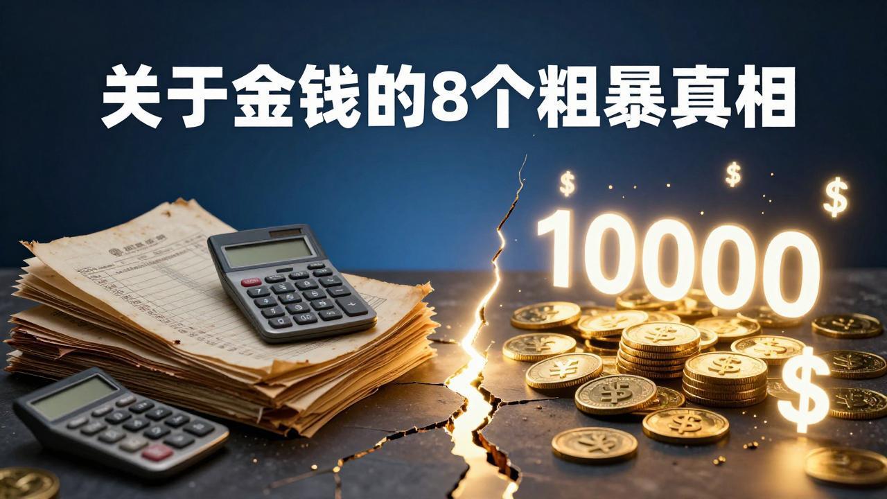 付费文章：关于金钱的 8 个粗暴真相，彻底重塑你的赚钱思维与财富认知-金鼎聊项目