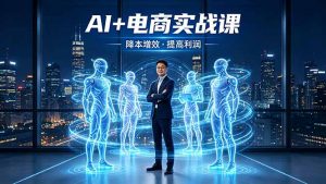 AI+电商实战课，1人+N个AI 智能体，把SOP变AI员工，实现降本增效提高利润-金鼎聊项目